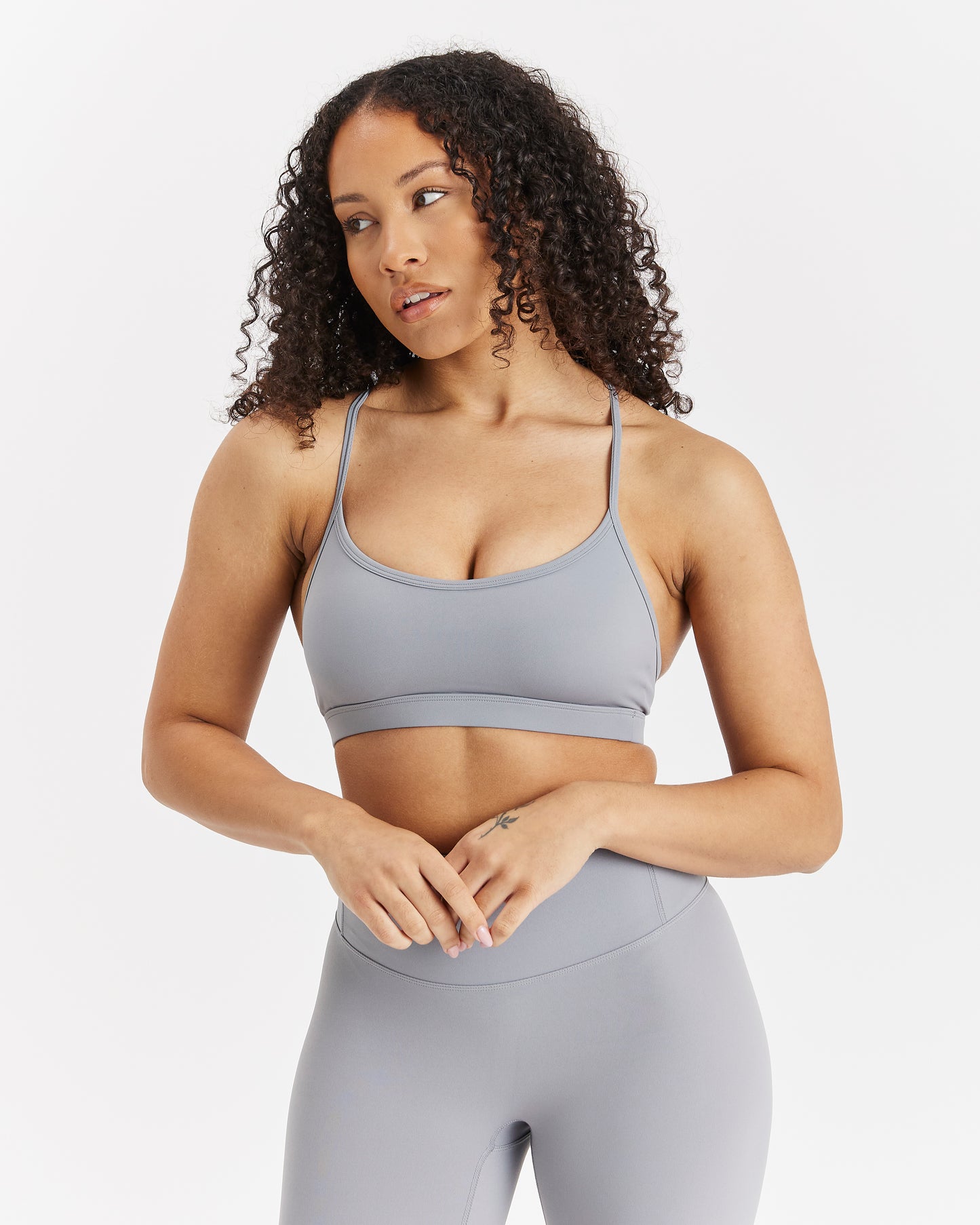 KAI SCOOP BRALETTE - RHINO GREY