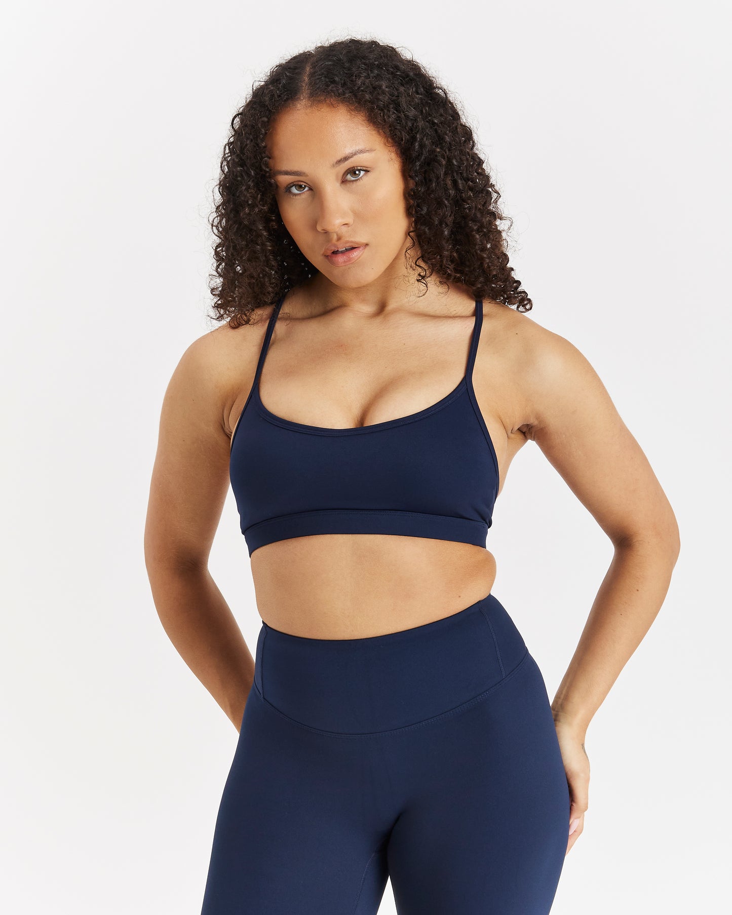 KAI SCOOP BRALETTE - NAVY BLUE