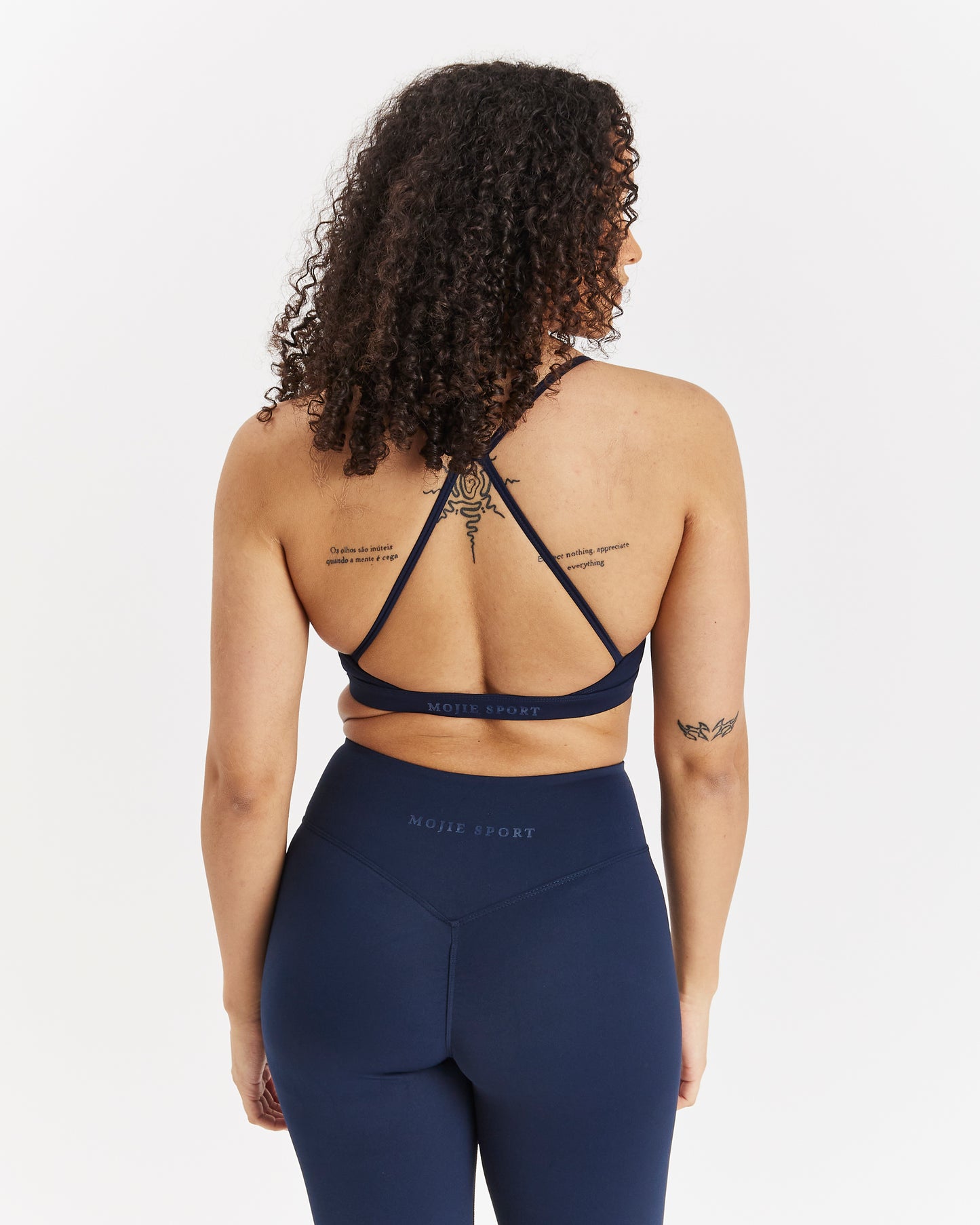 KAI SCOOP BRALETTE - NAVY BLUE